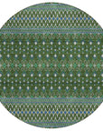 Addison Rugs Lazy Rivers Olive Washable Indoor-Outdoor Rug