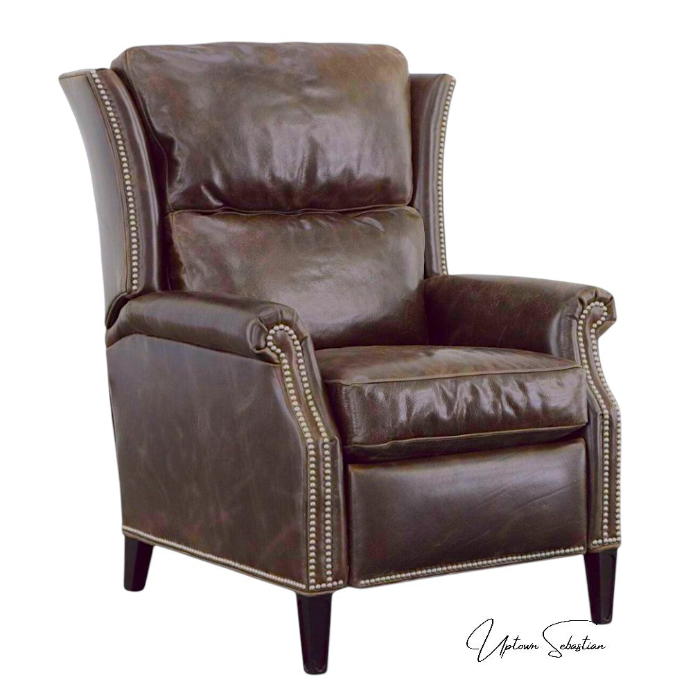 Uptown Sebastian Kinetic Leather Power Push Button Recliner