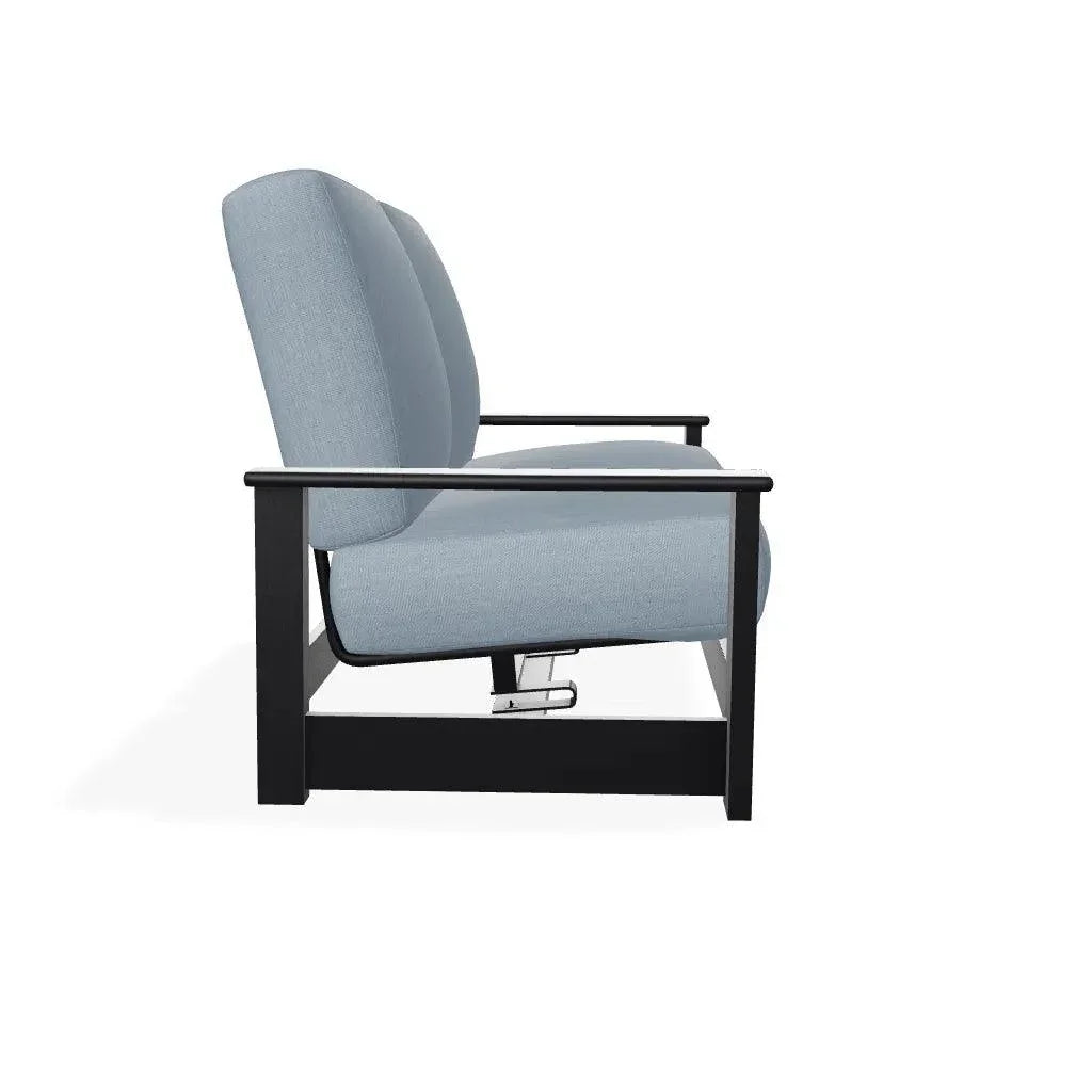 Leeward MGP Two - Seat Loveseat Independent Hidden Motion - LOOMLAN - Telescope - Outdoor Sofas & Loveseats