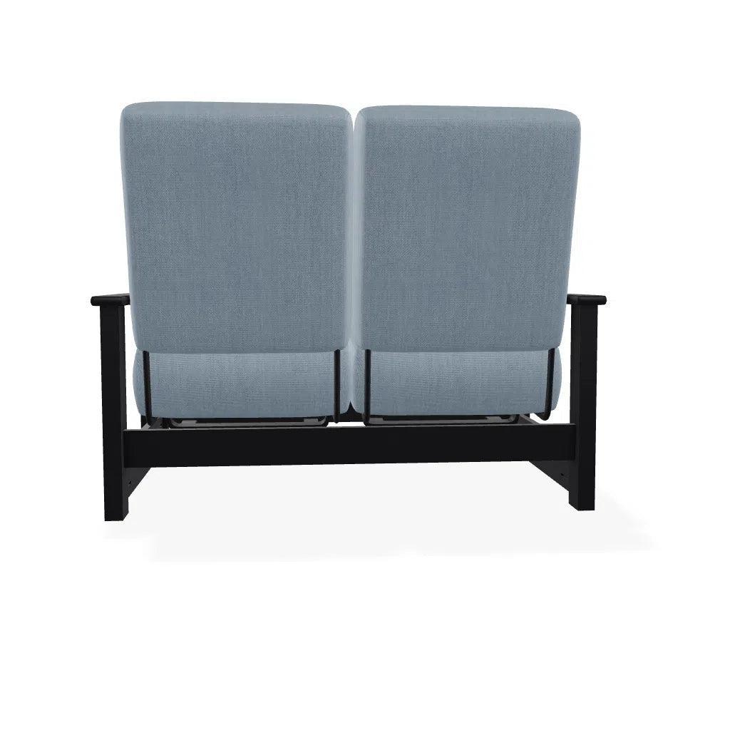 Leeward MGP Two - Seat Loveseat Independent Hidden Motion - LOOMLAN - Telescope - Outdoor Sofas & Loveseats