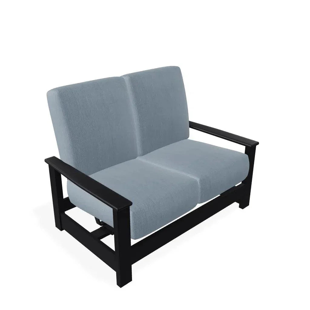Leeward MGP Two - Seat Loveseat Independent Hidden Motion - LOOMLAN - Telescope - Outdoor Sofas & Loveseats