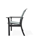 Leeward Marine Grade Polymer Stacking Cafe Chair-Outdoor Accent Chairs-Telescope-LOOMLAN