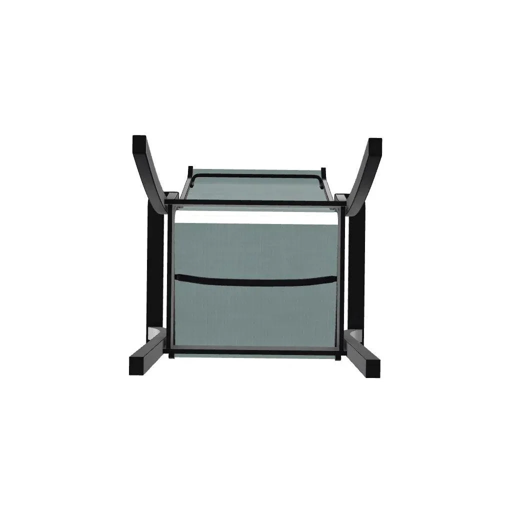 Leeward Marine Grade Polymer Stacking Cafe Chair-Outdoor Accent Chairs-Telescope-LOOMLAN