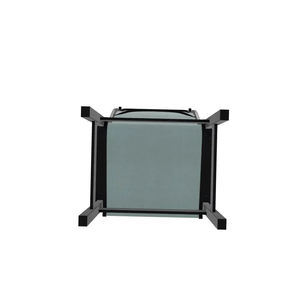 Telescope Leeward Sling Round Outdoor Dining Set 5PC