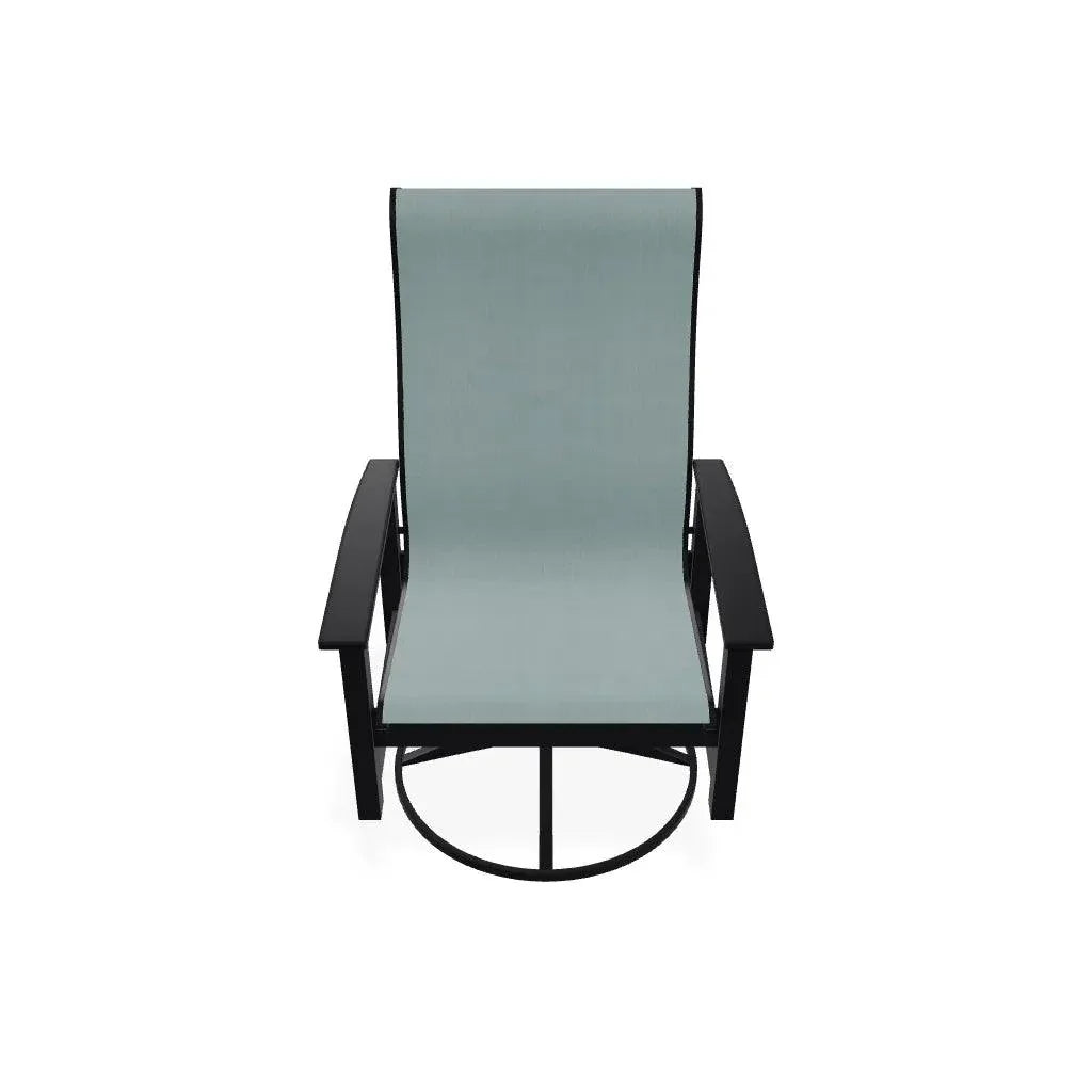 Leeward Swivel Rocker Marine Grade Polymer Arms-Outdoor Accent Chairs-Telescope-LOOMLAN
