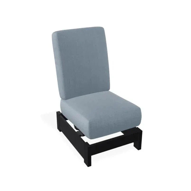 Telescope Leeward Deep Seat Armless Single-Seat Outdoor Sectional With Motion