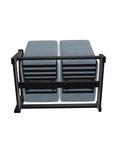 Telescope Leeward Deep Seat Left Two-Seat Outdoor Sectional With Motion