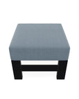 Telescope Leeward Deep Seat Cushion Outdoor Ottoman With 2 Outdoor Ottoman Clips