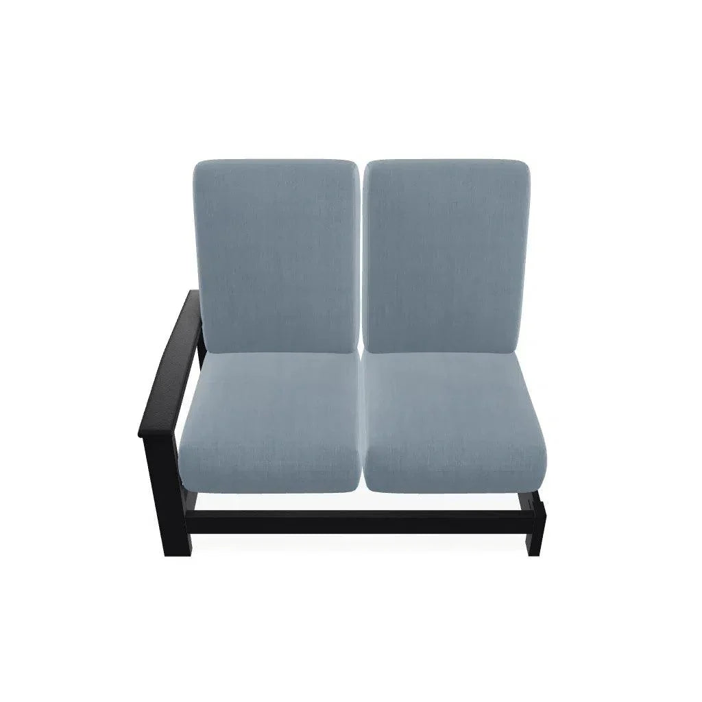 Telescope Leeward Deep Seat Right Two-Seat Outdoor Sectional With Motion