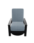 Telescope Leeward Deep Seat Swivel Hidden Motion Outdoor Arm Chair
