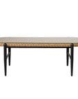 Lloyd Flanders Galloway Rectangular Outdoor Cocktail Table