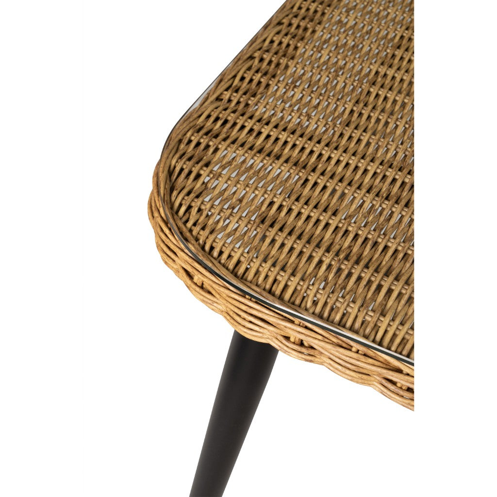 Lloyd Flanders Galloway Rectangular Outdoor Cocktail Table