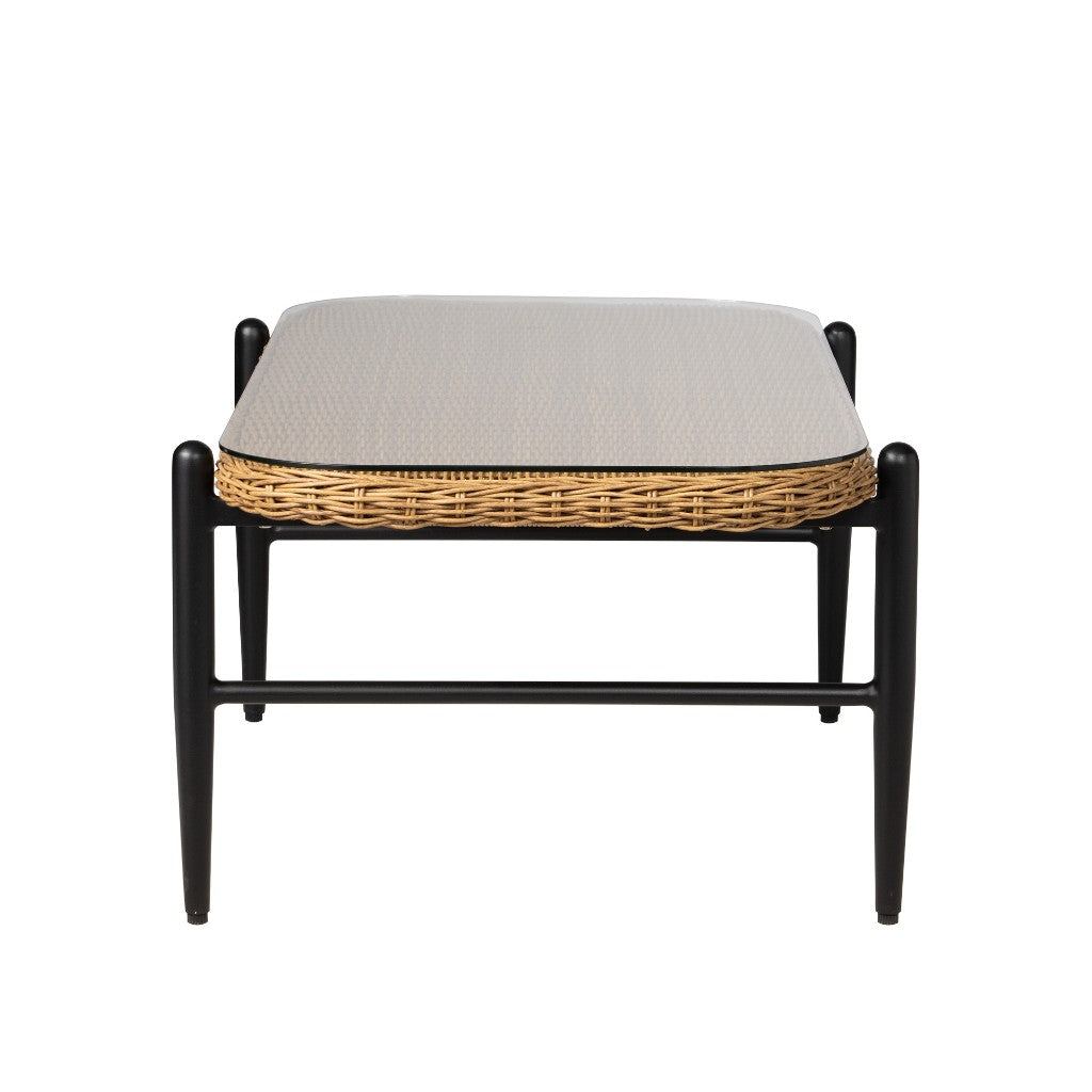 Lloyd Flanders Galloway Rectangular Outdoor Cocktail Table