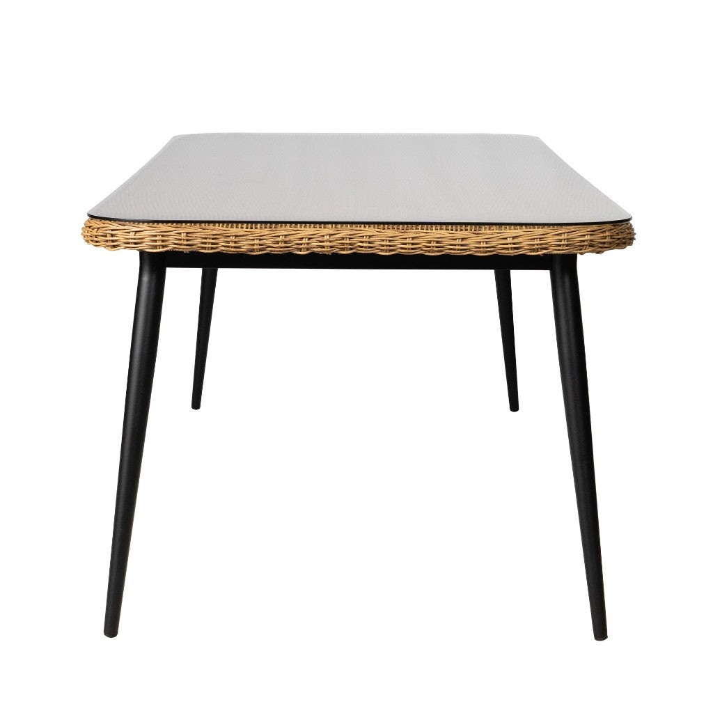 Lloyd Flanders Galloway Rectangular Outdoor Dining Table