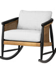 Galloway Aluminum Outdoor Lounge Rocker