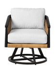 Lloyd Flanders Galloway Swivel Outdoor Lounge Chair