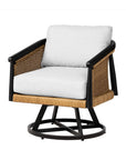 Lloyd Flanders Galloway Swivel Outdoor Lounge Chair