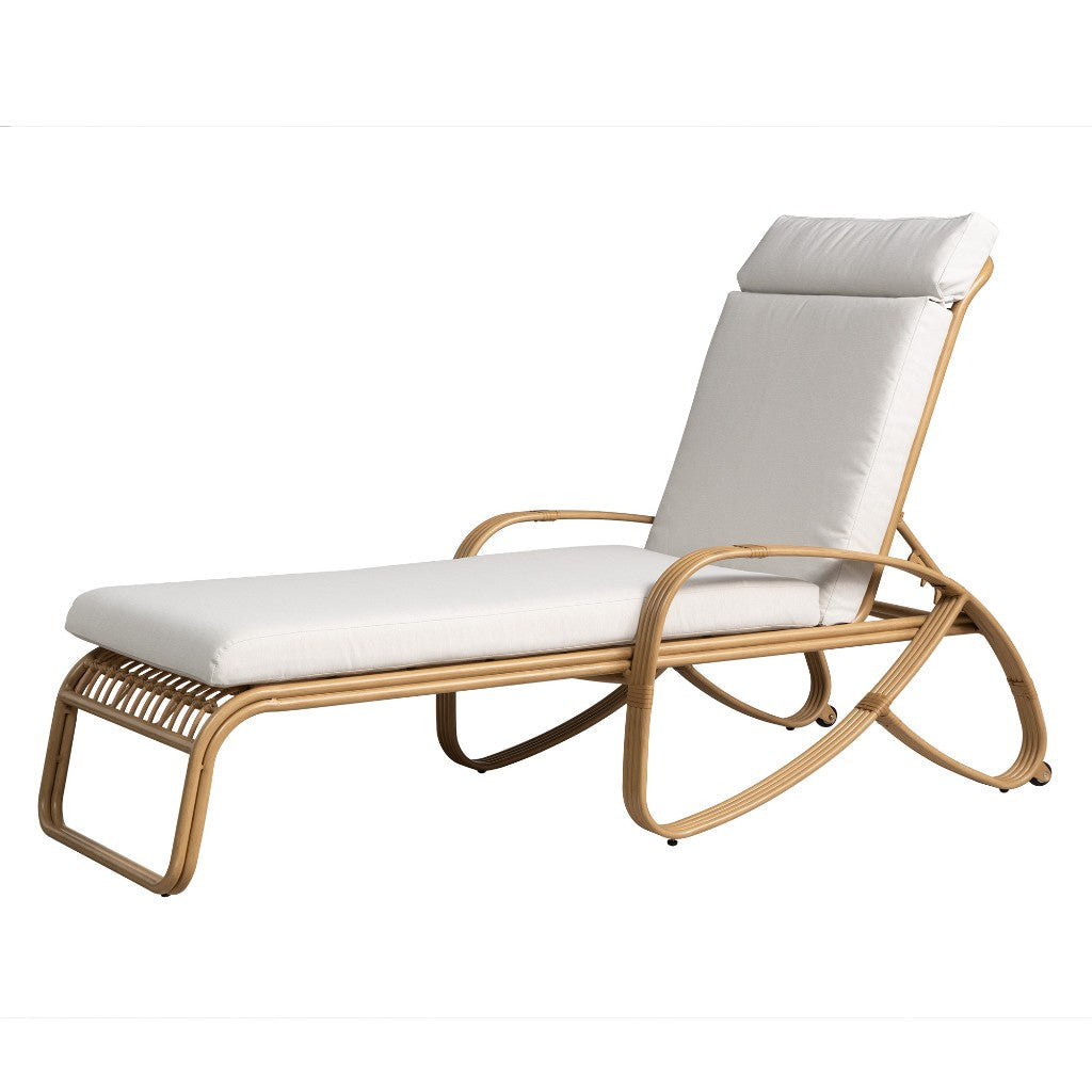Lloyd Flanders Riviera Aluminum Outdoor Chaise