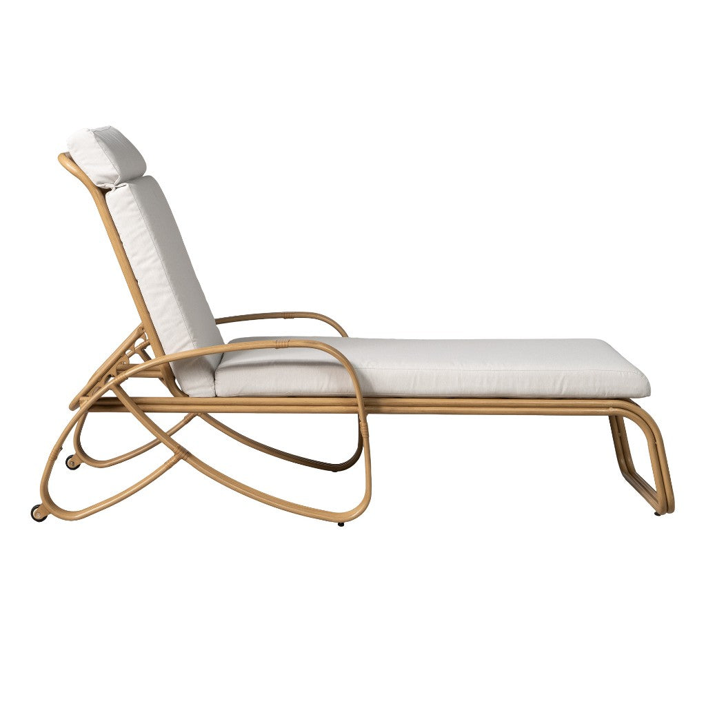 Lloyd Flanders Riviera Aluminum Outdoor Chaise