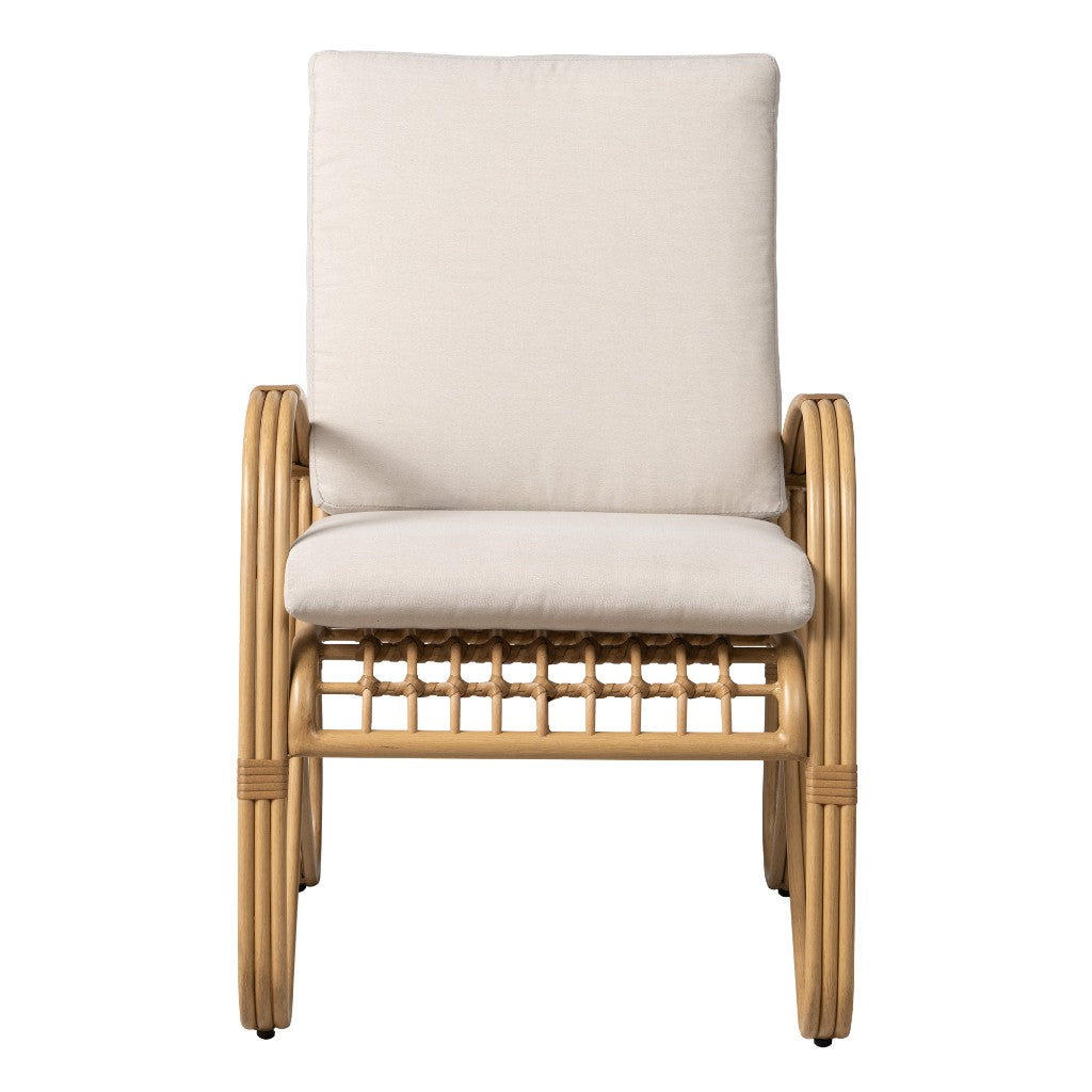 Lloyd Flanders Riviera Aluminum Outdoor Dining Armchair