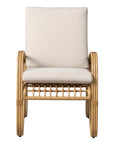 Lloyd Flanders Riviera Aluminum Outdoor Dining Armchair