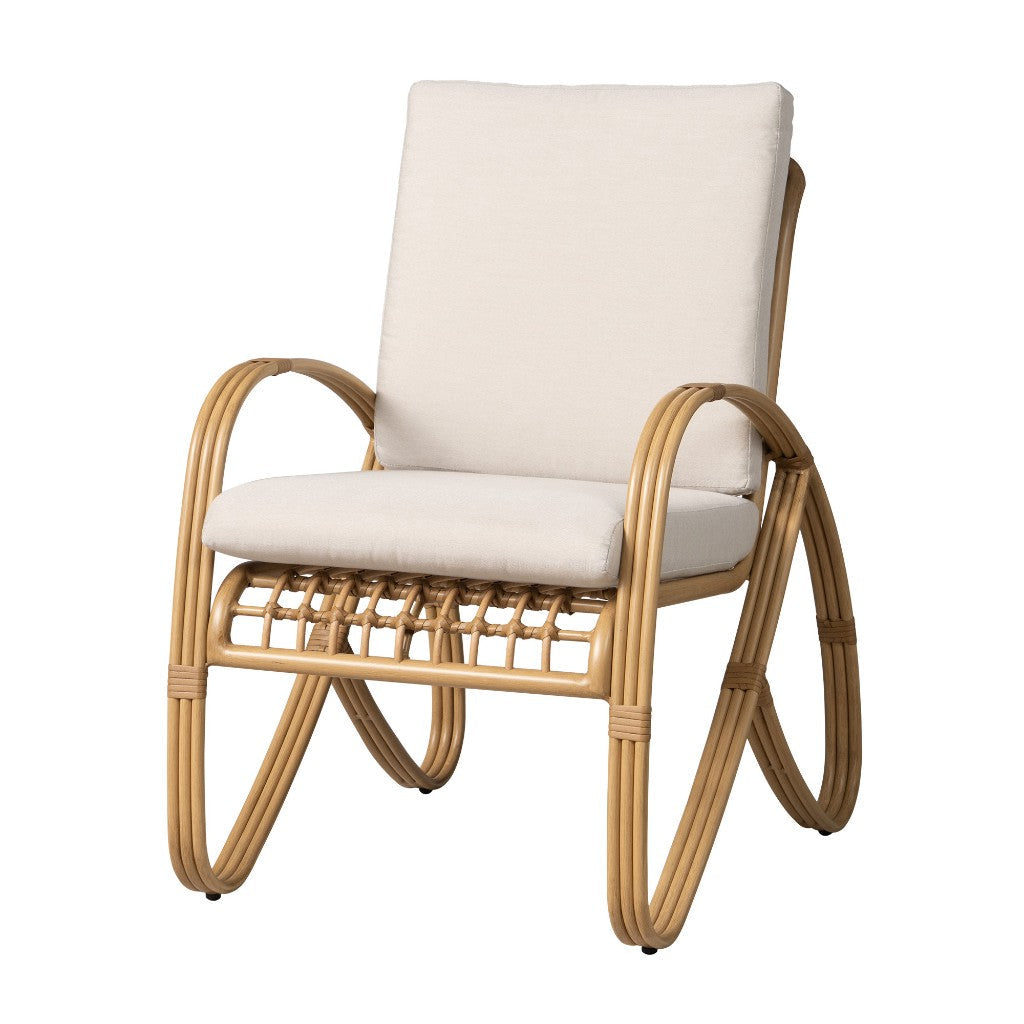 Lloyd Flanders Riviera Aluminum Outdoor Dining Armchair