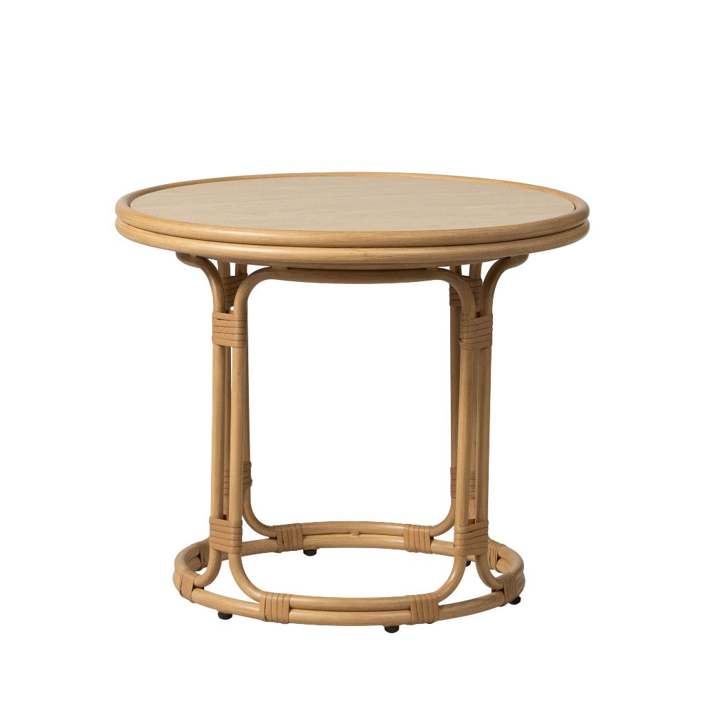 Lloyd Flanders Riviera Round Outdoor End Table