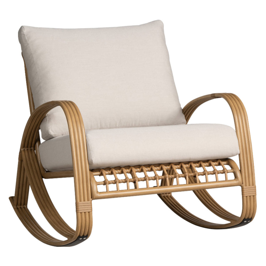 Lloyd Flanders Riviera Aluminum Outdoor Lounge Rocker