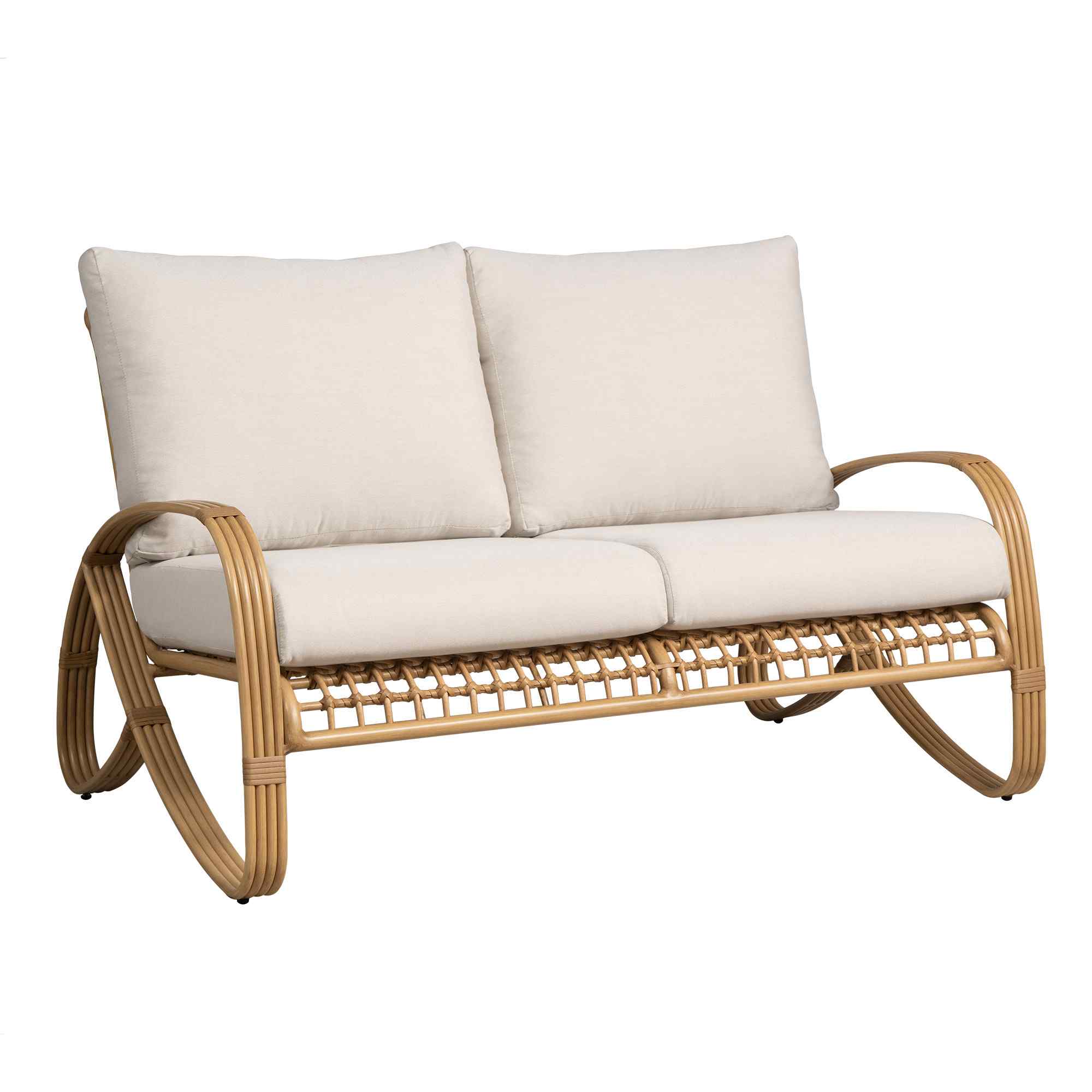 Lloyd Flanders Riviera Aluminum Outdoor Loveseat