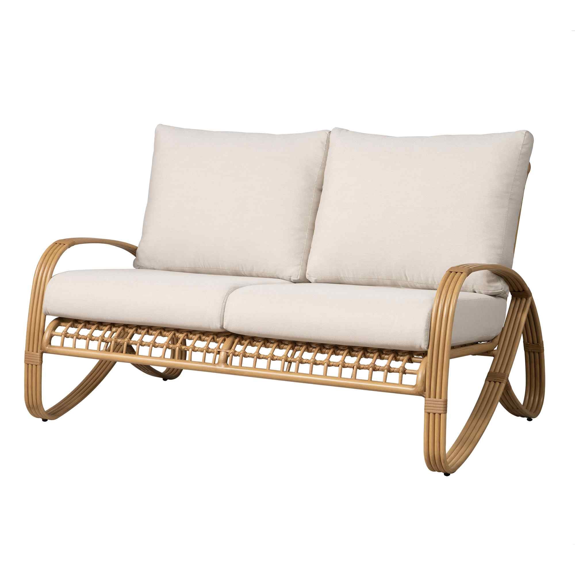 Lloyd Flanders Riviera Aluminum Outdoor Loveseat