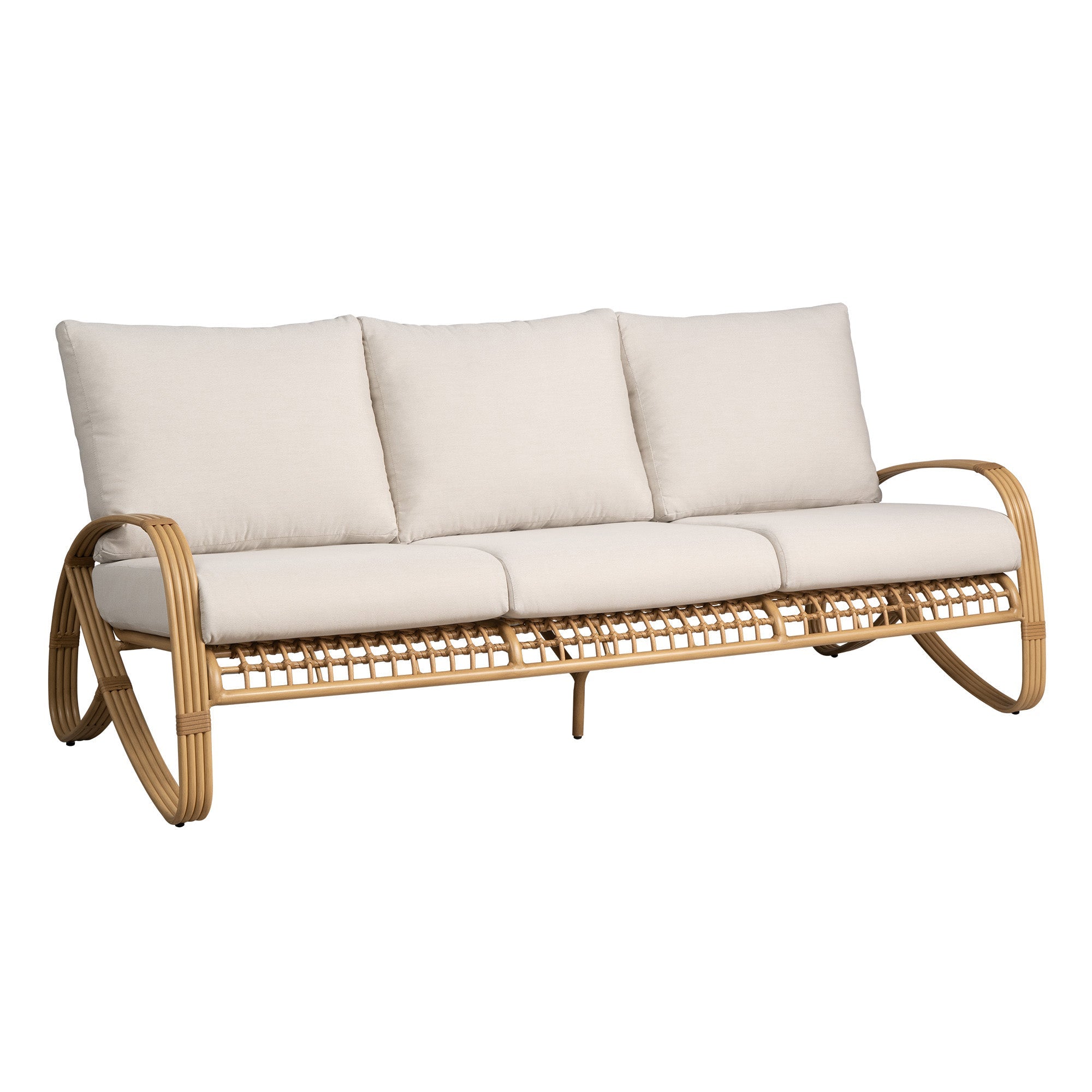Lloyd Flanders Riviera Aluminum Outdoor Sofa