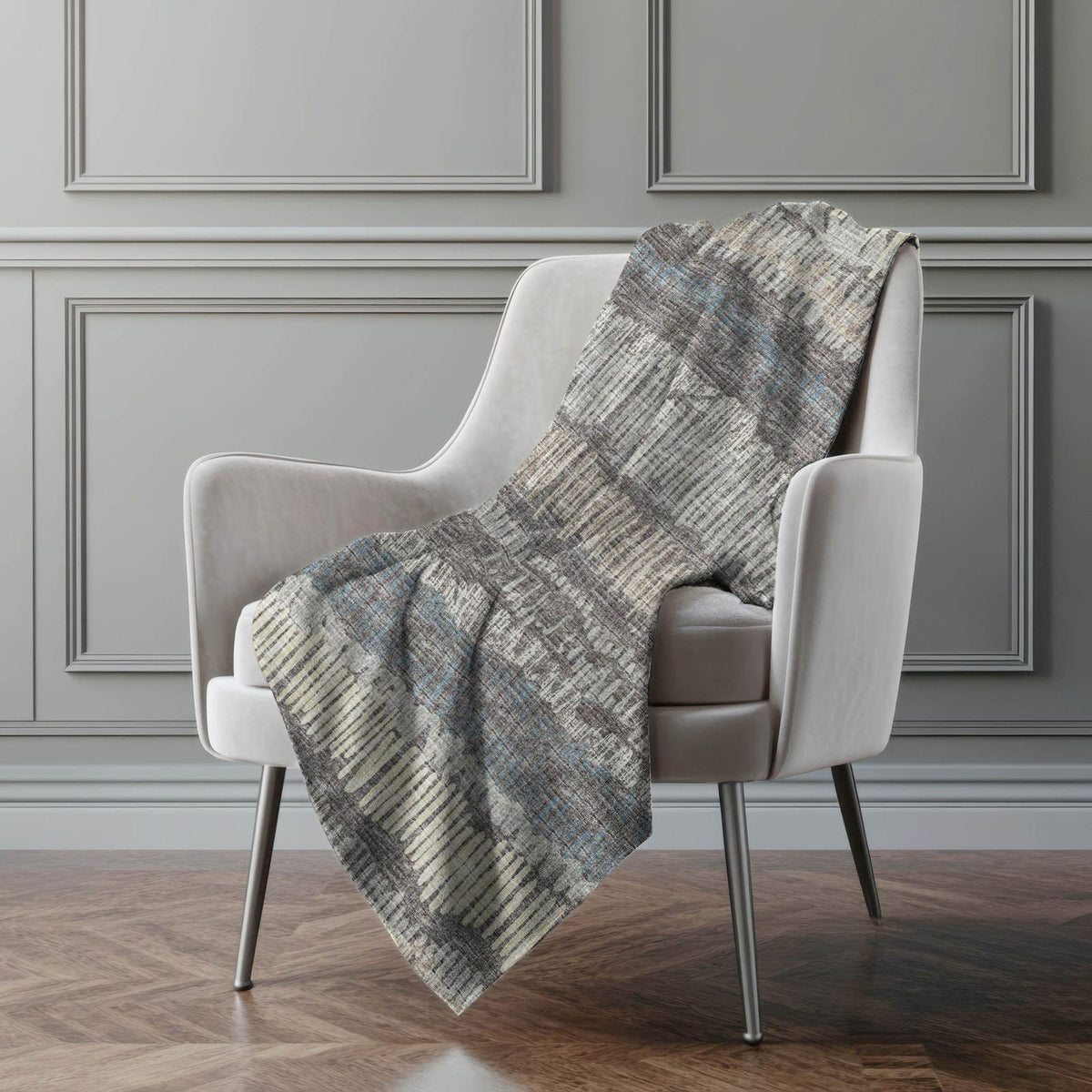 Addison Rugs Loops Lines 50" x 70" Throw Blanket