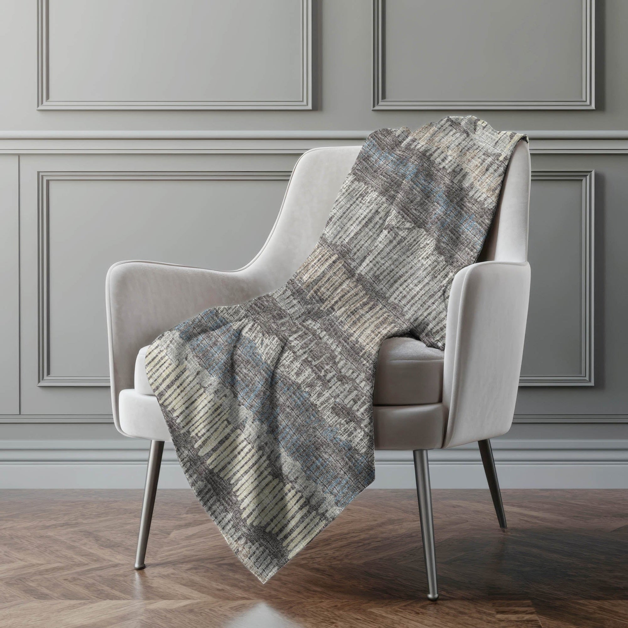 Addison Rugs Loops Lines 50" x 70" Throw Blanket