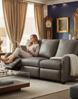 Luxora Luxury Power Motion Leather Sofa -- view 9