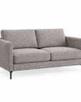 LOOMLAN Custom Upholstery Maison Elegant High Armrest Fabric & Leather Loveseat