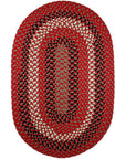 Rhody Rug Manhattan Braided Oval Reversible Area Rugs