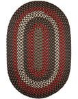 Rhody Rug Manhattan Braided Oval Reversible Area Rugs