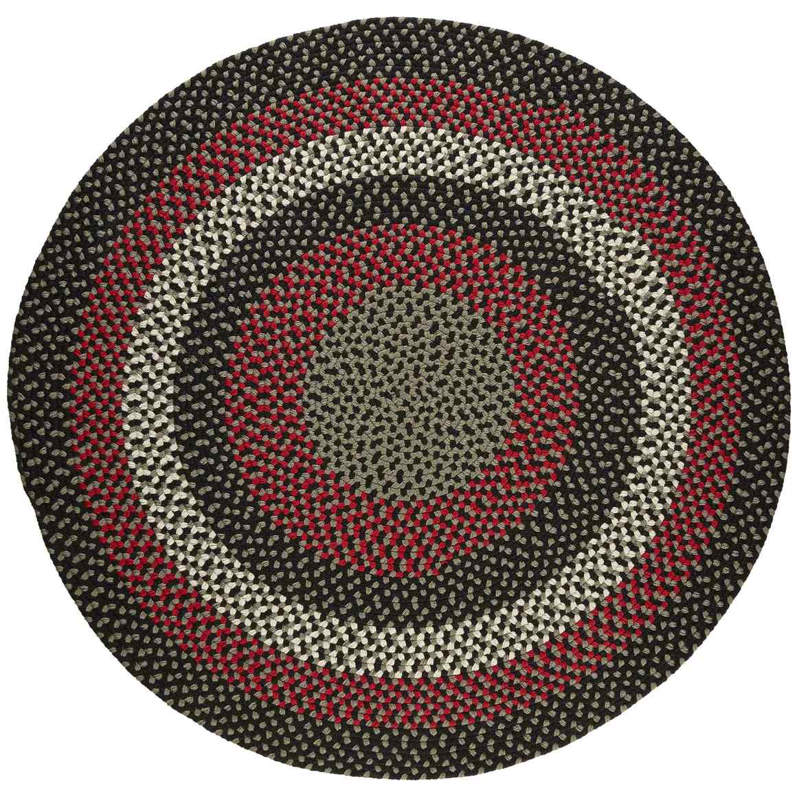 Rhody Rug Manhattan Braided Round Reversible Area Rugs