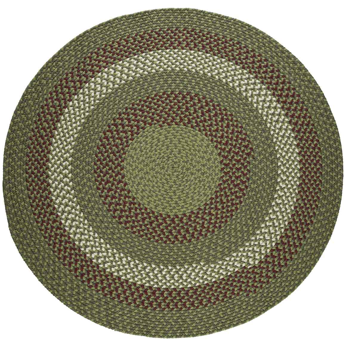 Rhody Rug Manhattan Braided Round Reversible Area Rugs