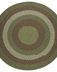 Rhody Rug Manhattan Braided Round Reversible Area Rugs