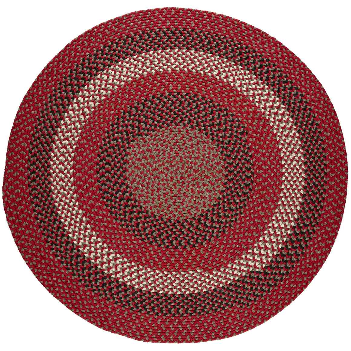 Rhody Rug Manhattan Braided Round Reversible Area Rugs