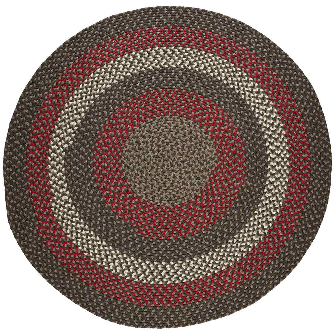 Rhody Rug Manhattan Braided Round Reversible Area Rugs