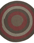 Rhody Rug Manhattan Braided Round Reversible Area Rugs