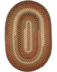 Rhody Rug Mayflower Braided Oval Reversible Area Rugs