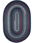 Rhody Rug Mayflower Braided Oval Reversible Area Rugs