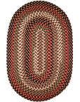 Rhody Rug Mayflower Braided Oval Reversible Area Rugs