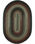 Rhody Rug Mayflower Braided Oval Reversible Area Rugs