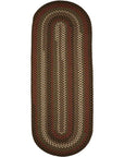 Rhody Rug Mayflower Braided Runner Reversible Area Rugs