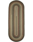 Rhody Rug Mayflower Braided Runner Reversible Area Rugs