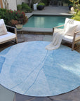 Addison Rugs Modern Blue Washable Indoor-Outdoor Rug